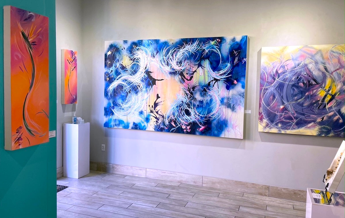 Laguna gallery art by abstract artist Michael Carini of Carini Arts