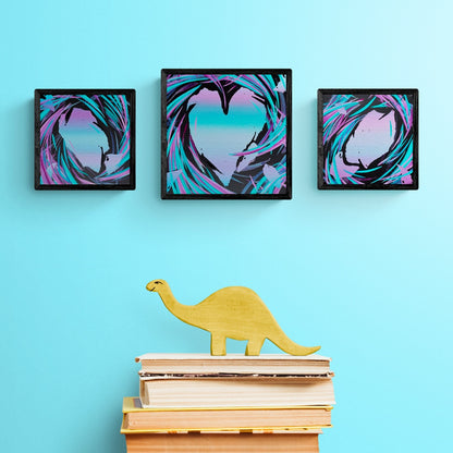 Unique abstract art for your healing journey from Michael Carini of Carini Arts