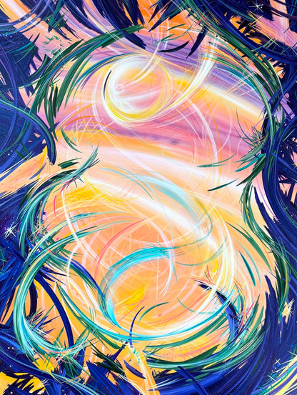 Stunning abstract art and acrylic paintings by must know artist Michael Carini of Carini Arts. Art you must invest in from rising artists in San Diego.