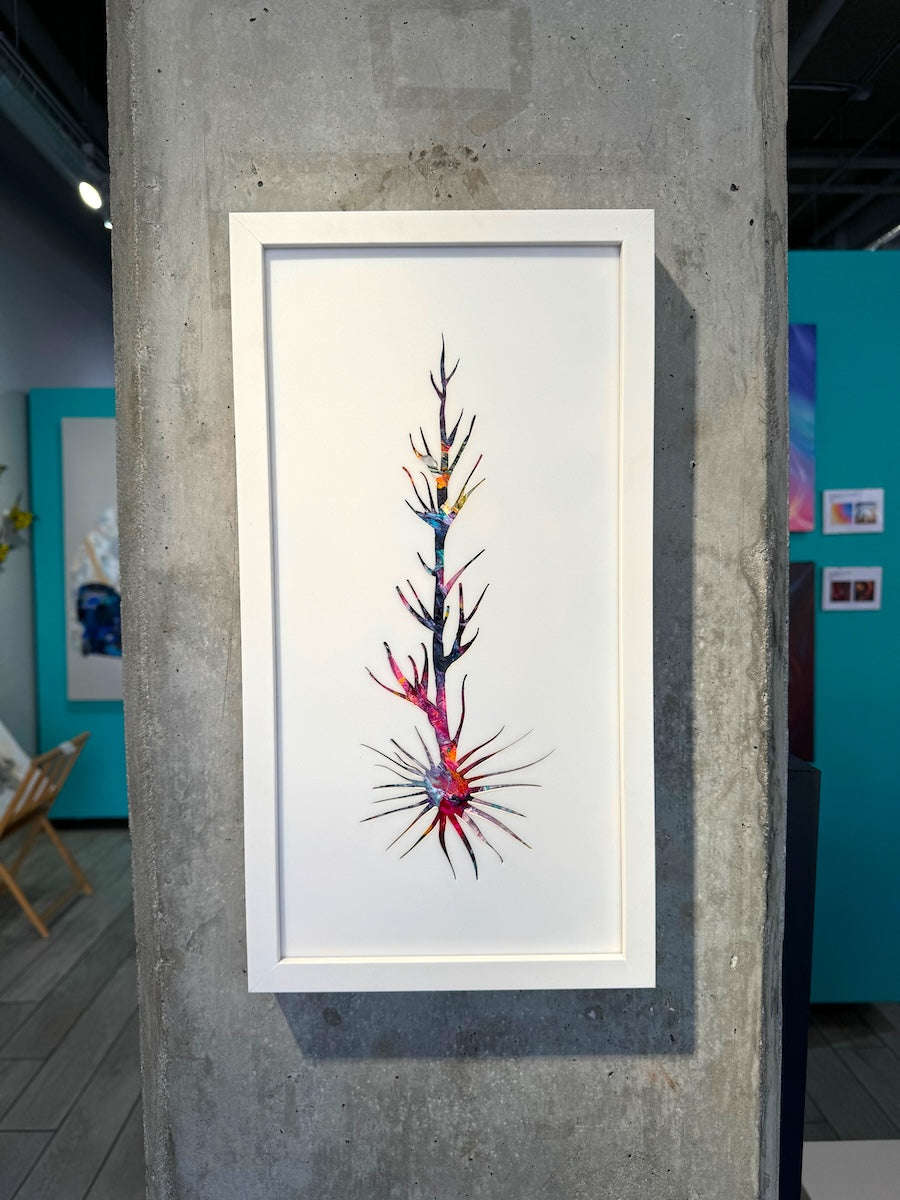 Michael Carini contemporary fine art on exhibit at Adelman Contemporary