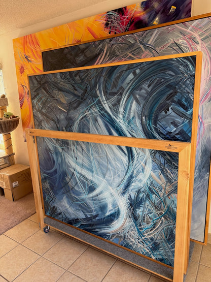 Michael Carini big art contemporary abstract paintings