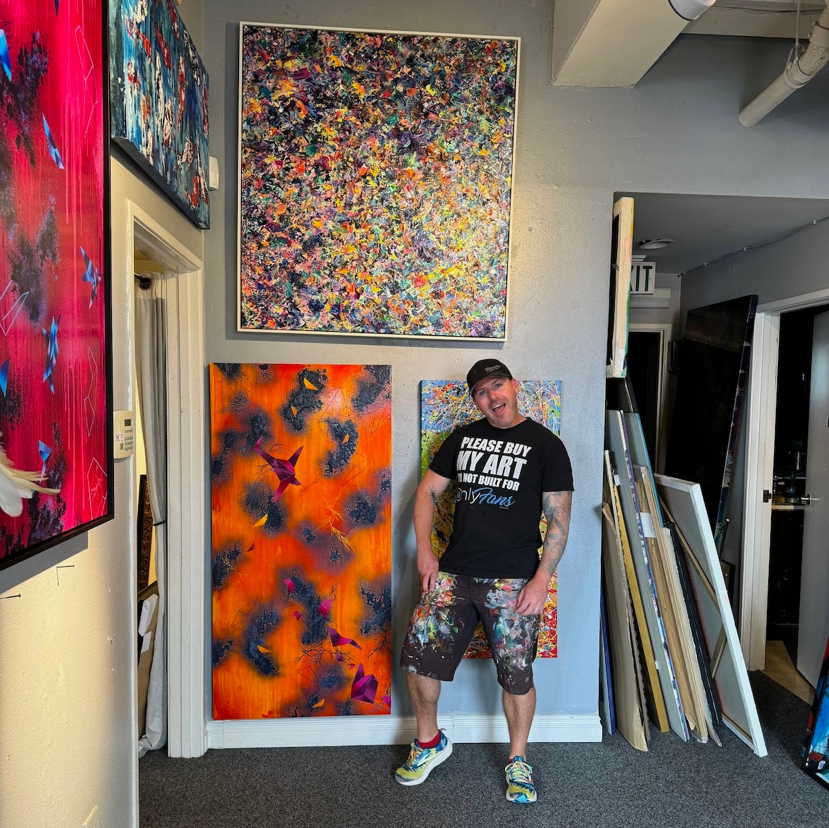 Michael Carini contemporary fine art in Laguna Beach