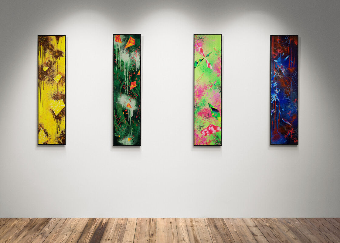 contemporary fine art and gallery art by Michael Carini of Carini Arts