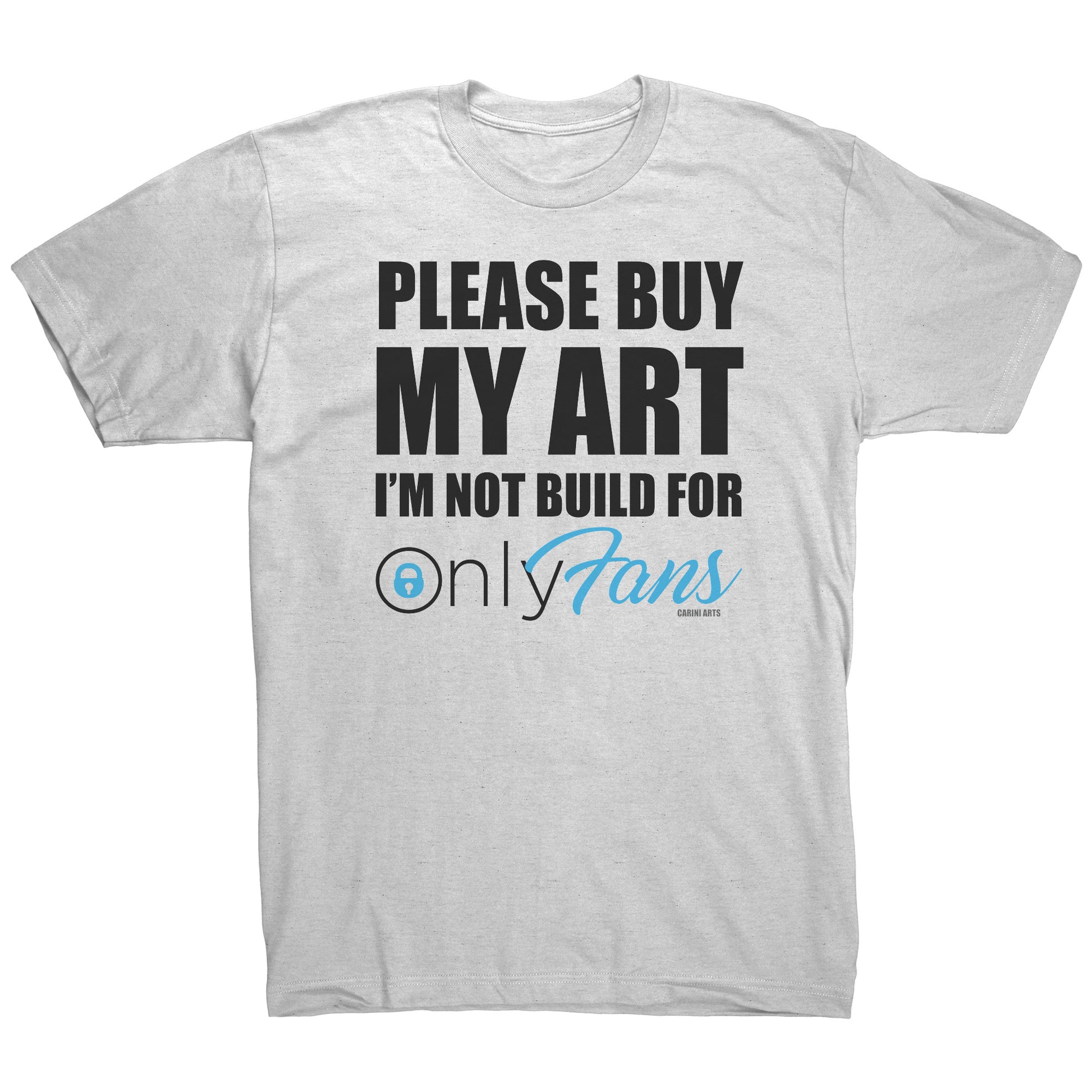OnlyFans funny art tee by Michael Carini