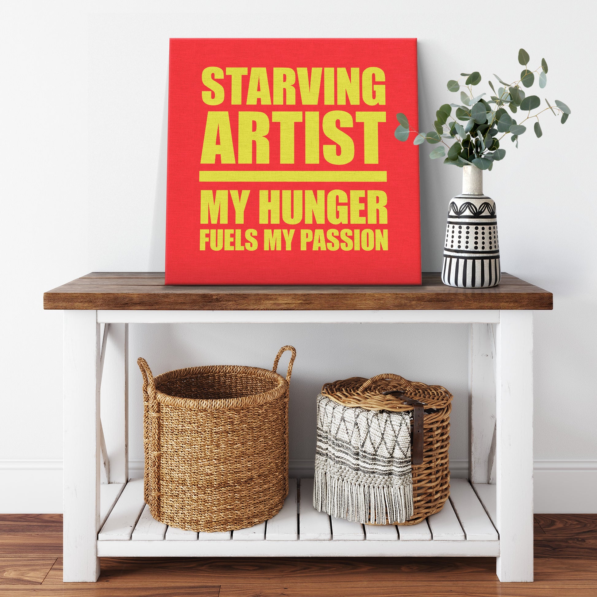 starving artist quotes and decor