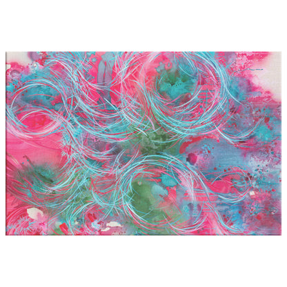 abstract art and interior design by Carini