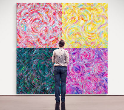 Laguna gallery art by contemporary abstract artist Michael Carini of Carini Arts