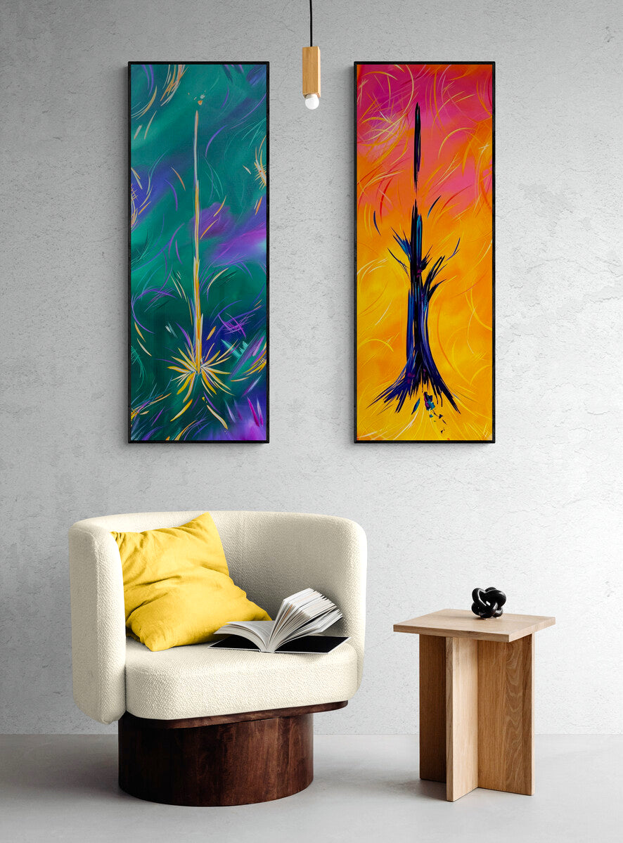 affordable abstract art and decor for your home and office