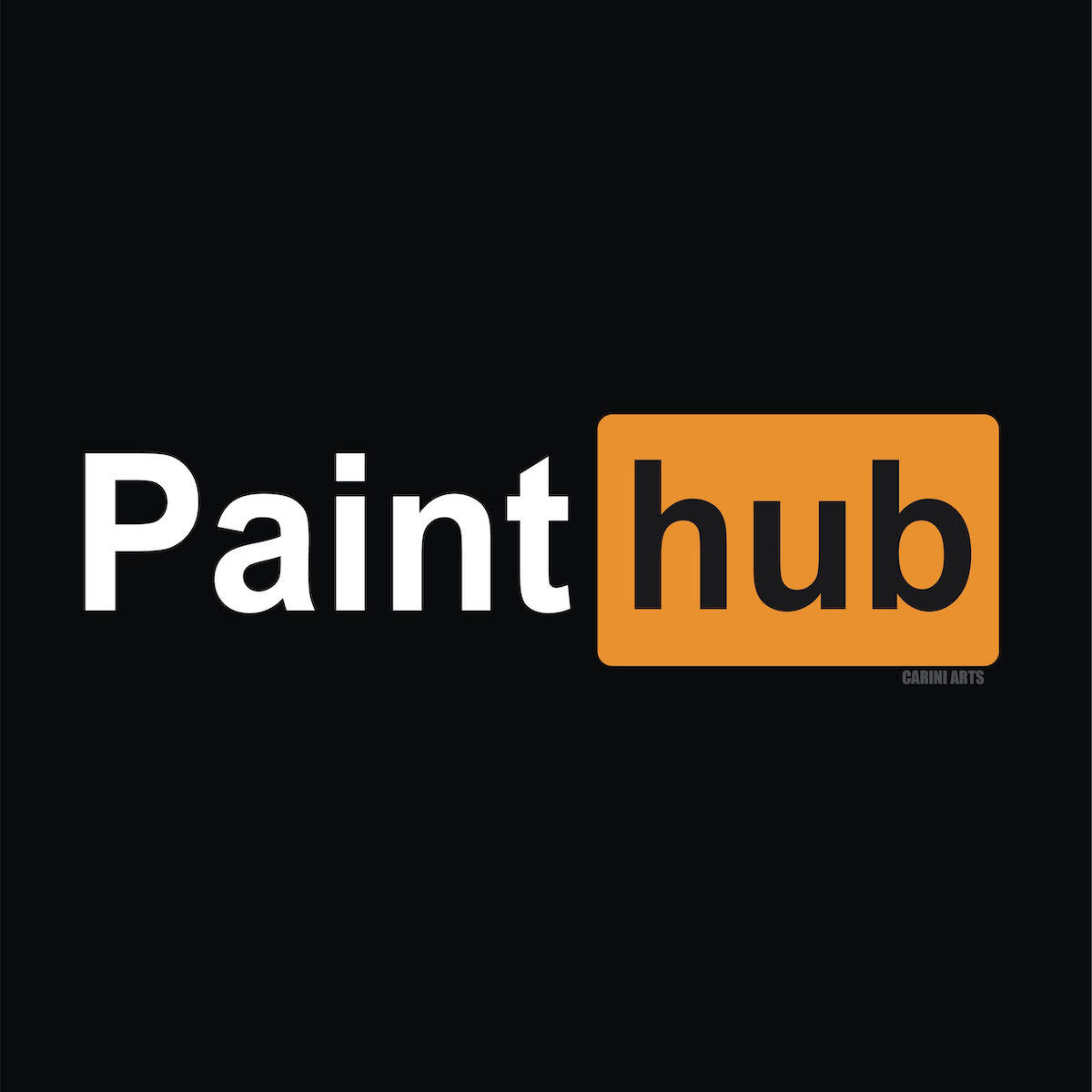 Paint Hub artist tee by Michael Carini of Carini Arts in San Diego, CA 